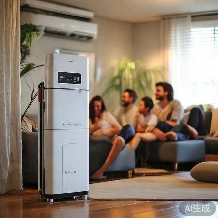 锦沐空气能热水器07E：节能环保新选择，家居生活更舒适
