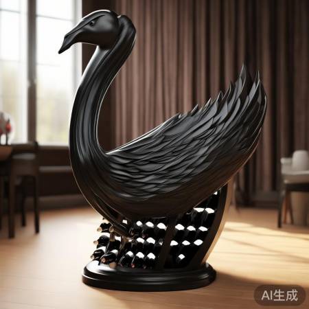 高级黑天鹅酒架,品质生活态度