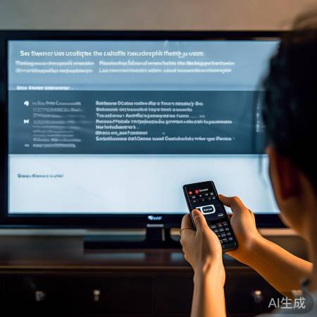 检查电视软件更新