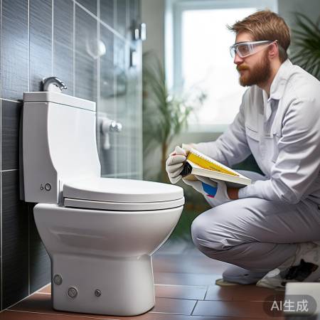 确认马桶圈与卫生间匹配