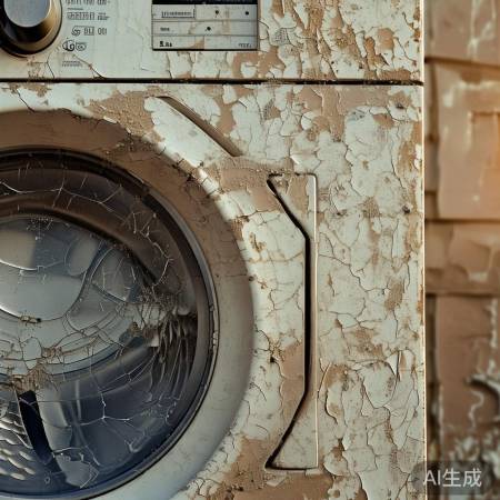 洗衣机外壳晒老化