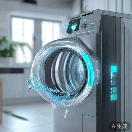 洗衣机智能高效排水