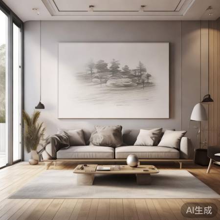 山水电视机,自然之美,健康观影