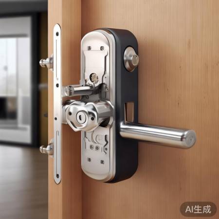 智能锁体换向,双重保险