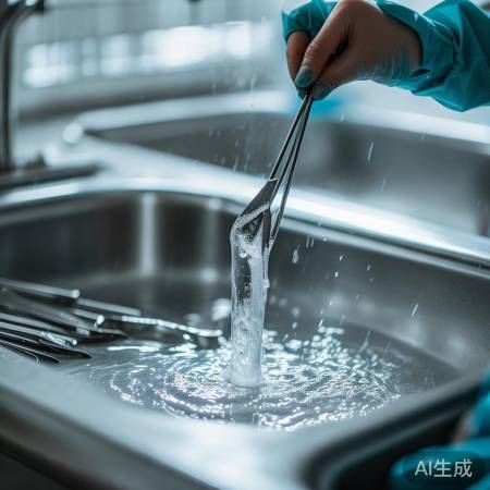 医用止血钳消毒法