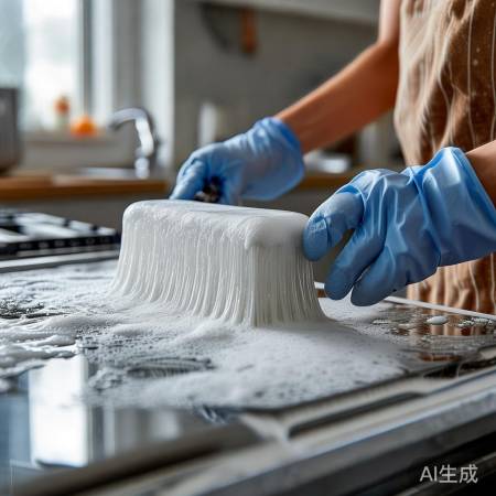 刷油烟机,忍恶心清洁