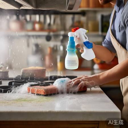 冲洗油烟机除异味