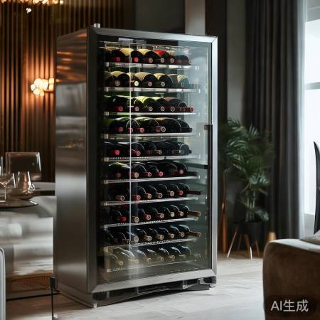 透明玻璃红酒柜：品味生活，尽显优雅之选