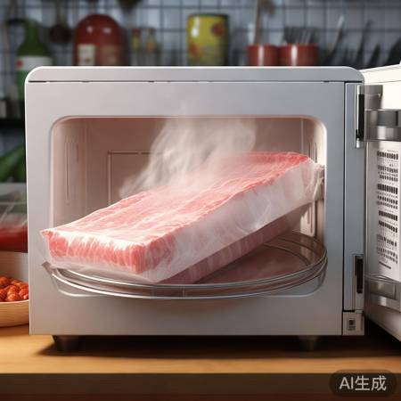冰箱腊肉快速解冻的小妙招