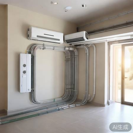 新房装修选地,管道简洁美观