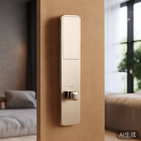 “简约指纹锁,提升家居品质”
