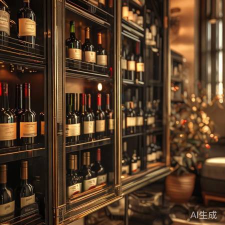 红酒柜,生活艺术角落