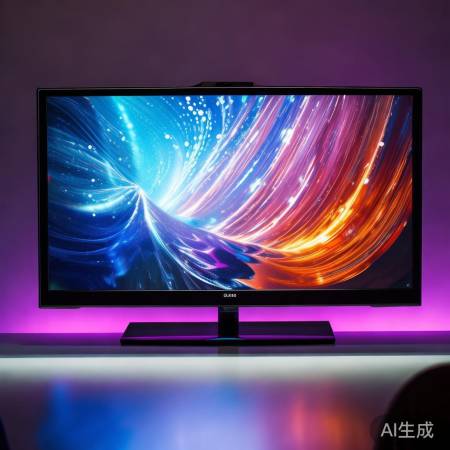 画质清晰,色彩鲜艳的电视