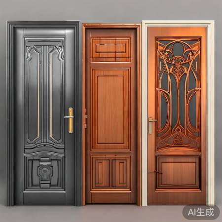 防盗门种类多，钢木铜各有特点