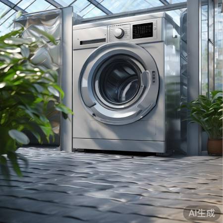 安装洗衣机放防潮垫，防潮减噪。