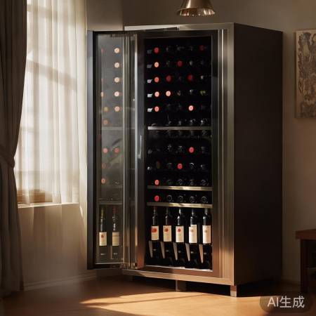 红酒酒柜遮光又美观的摆放技巧