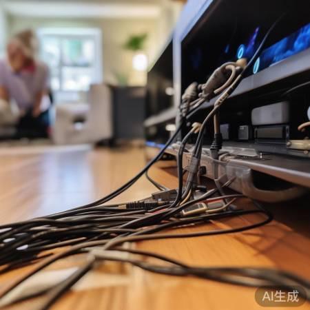 检查电视连接线