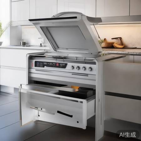 集成灶小超人，升降更贴心