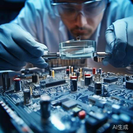 检查电路板细节