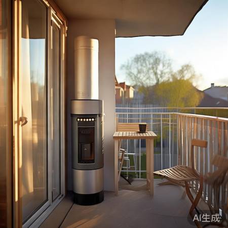 阳台热水器，风景好通风忧