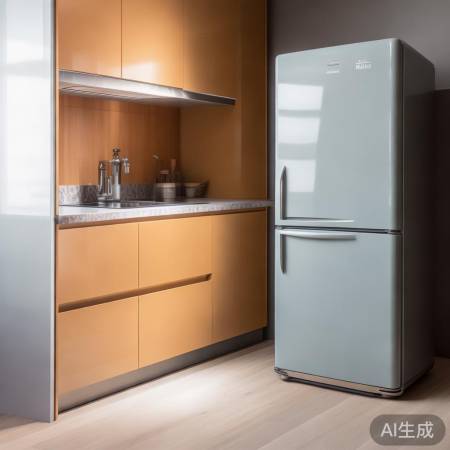 厨房色彩协调，布局巧妙