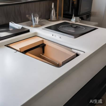 燃气灶内点火，防意外触碰