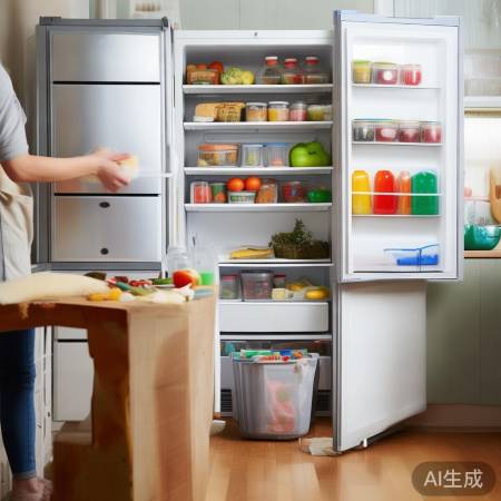 冰箱定期清理,剩菜及时处理