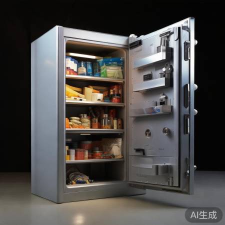 “大空间,布局合理保险柜”