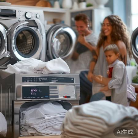 新品洗衣机,省心洗全家