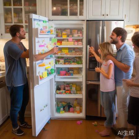 冰箱藏宝走红网络