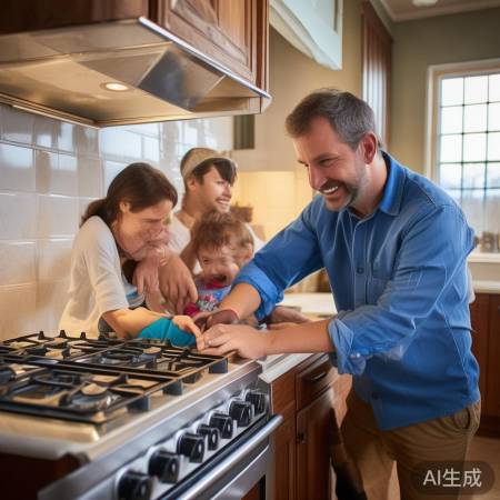 燃气灶安装，安全第一