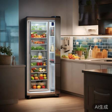 海尔家用小型冰箱：节能省电，时尚生活新选择