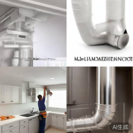 PVC管道+膨胀螺丝,安装简便