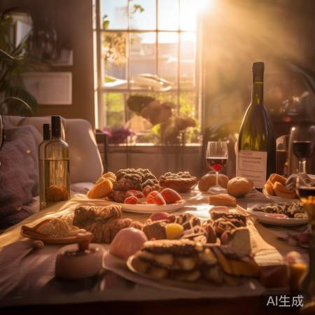 周末午后，阳光酒香惬意