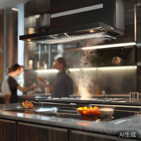 colmo油烟机吸烟强噪音小