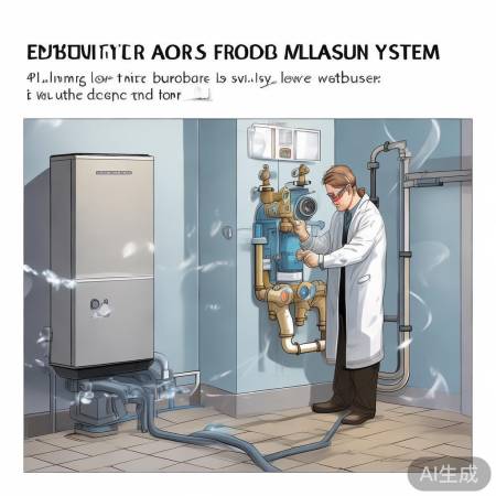 关闭放气阀，打开进水阀，驱气泡