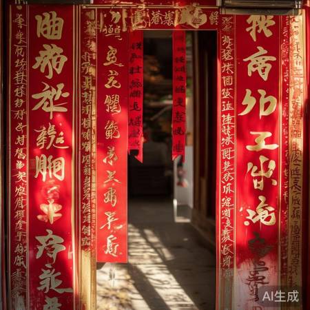 防盗门安全守护，对联巧解居家安心之道