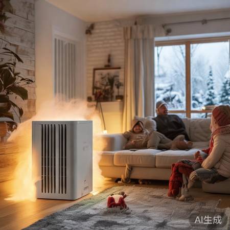 生能空气能回水温度提升，冬季供暖无忧