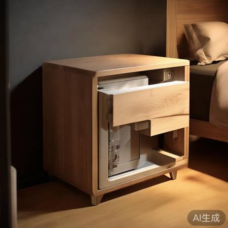 保险柜床头柜隐藏款：家居安全新选择