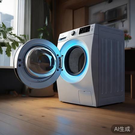 威力洗衣机：光感门开关，智能生活新体验