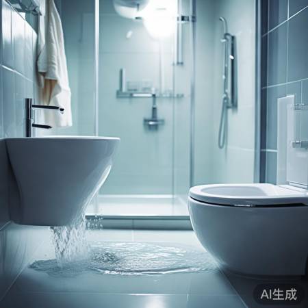 如厕后冲水,卫生保持