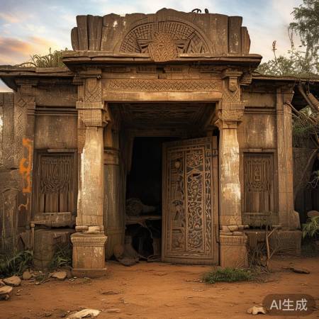 非洲古屋,神秘宝藏