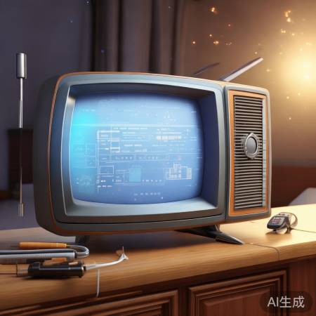 旧电视改造，工具准备中