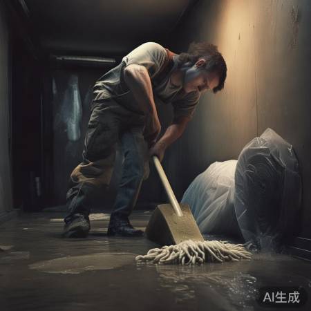 处理漏水，防止渗透蔓延。