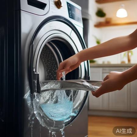 洗衣机先手动加水