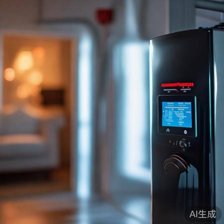 检查壁挂炉显示屏