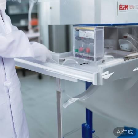 更换消毒管,注意标识方向。