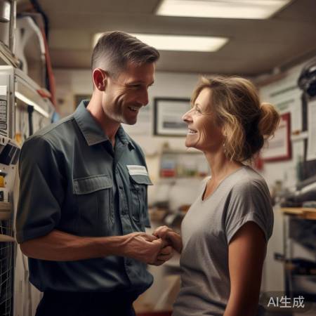 中央空调师傅态度好