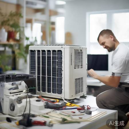 “中央空调维修分享”