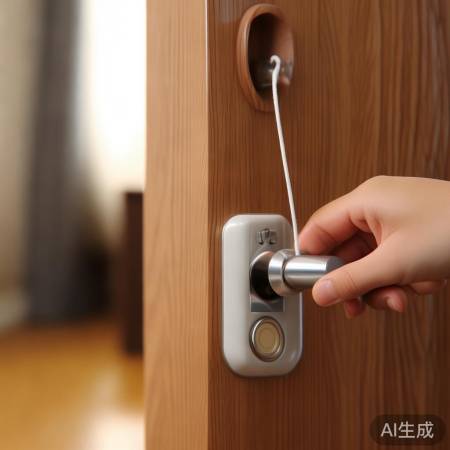 用线拴锁解锁，便捷快速